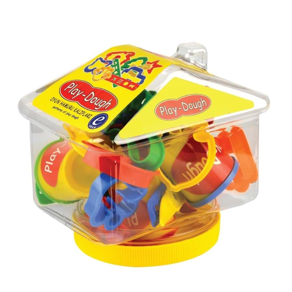 EV KUTULU OYUN HAMURU KARIŞIK KALIPLAR ERN-018 *24