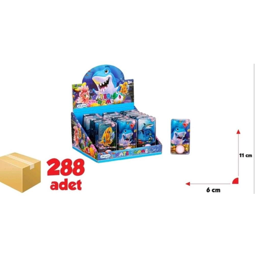 SU OYU BALIK DESENLİ 24 PÇS XL888-2