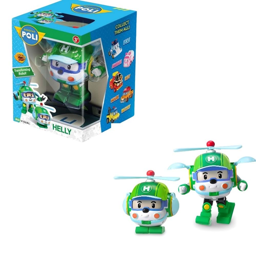 ROBOCAR POLİ TRANSFOTMİNG ROBOT FİGÜR- HELLY MRT-0653 *12
