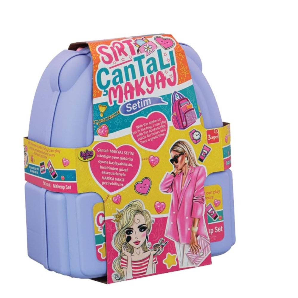 SIRT ÇANTALI GÜZELLİK SETİ 02625*12