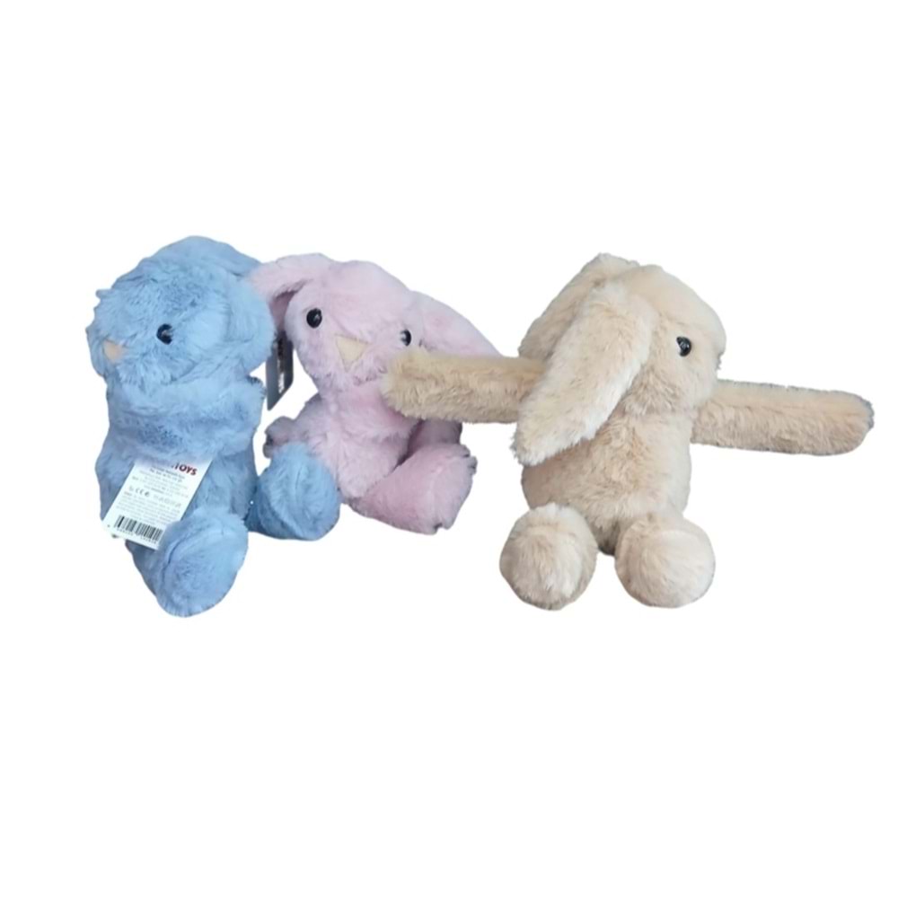 MOONTOYS PELUŞ TAVŞAN KOL GEÇMELİ 141016 *100