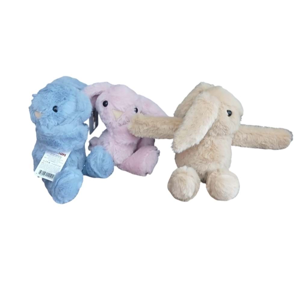 MOONTOYS PELUŞ TAVŞAN KOL GEÇMELİ 141016 *100