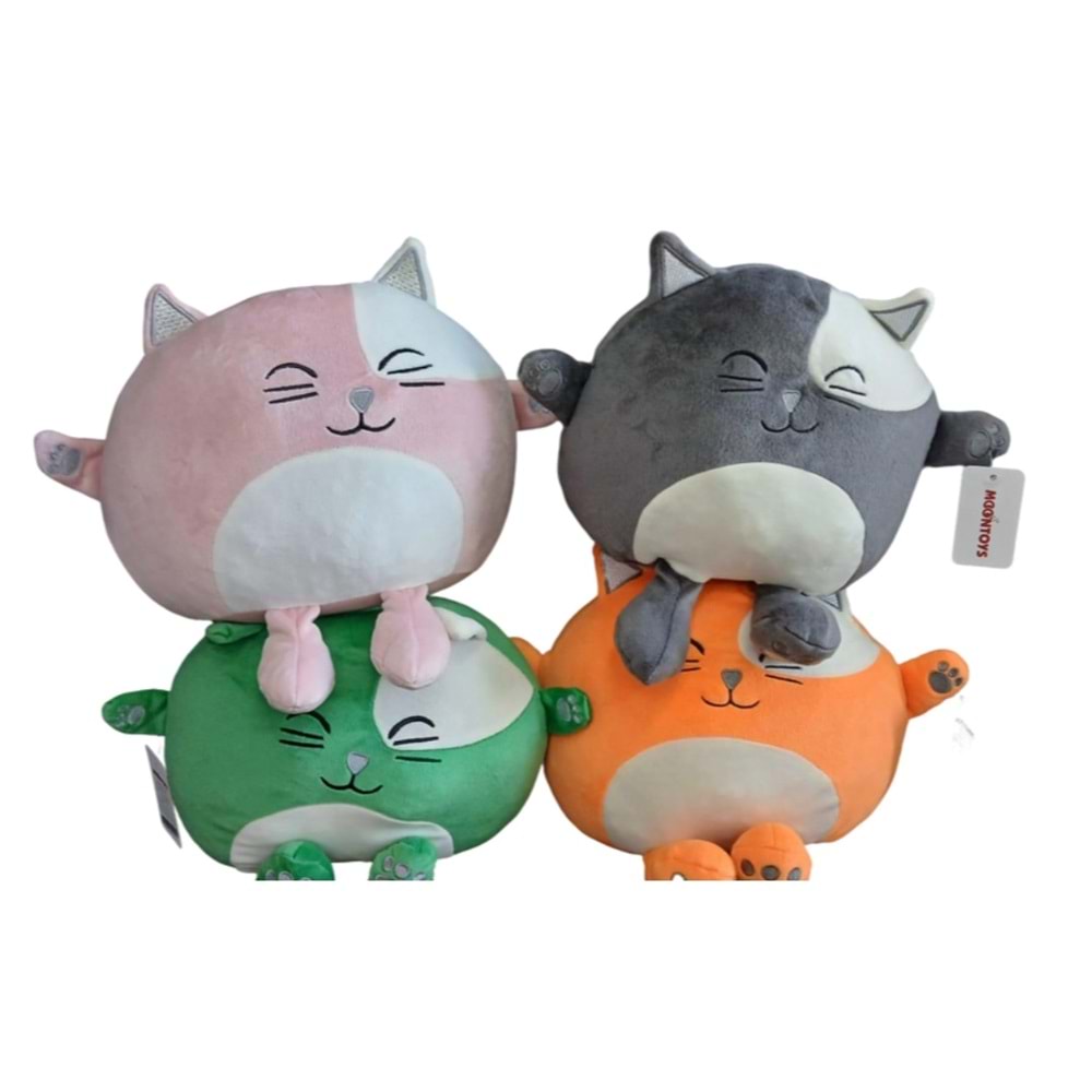 MOONTOYS PELUŞ KEDİ YASTIK 140514 *100