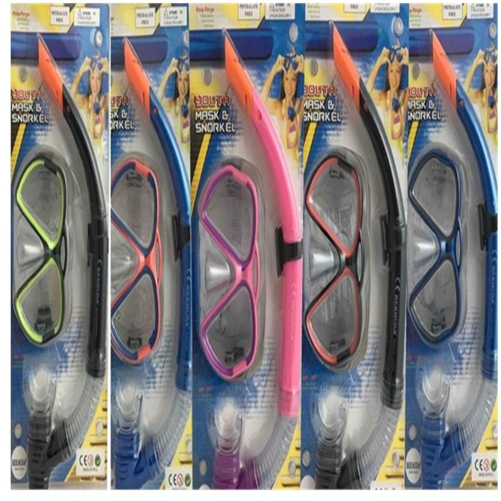 MASKE SNORKEL ALMIRA 2363A-113PB *48
