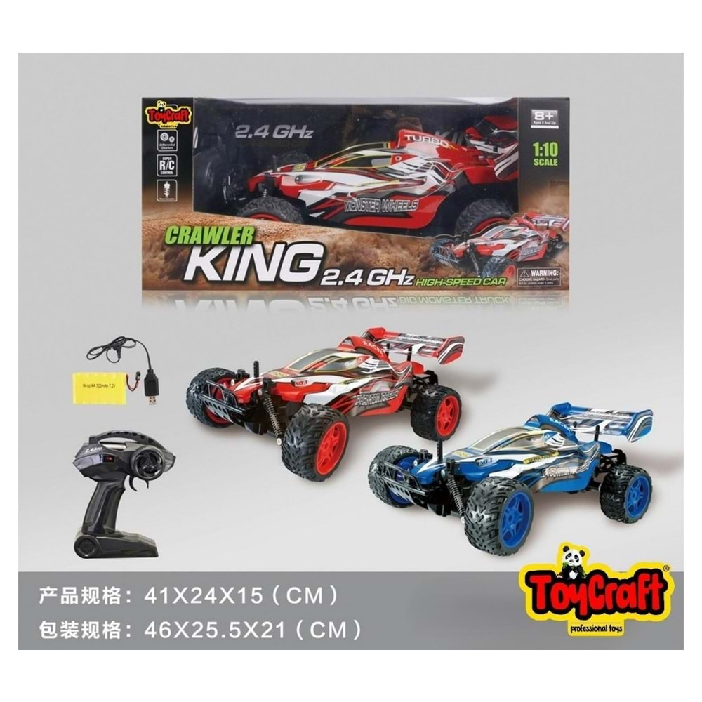 TOYCRAFT 15KM/H 1:10 KUMANDALI DEV OFF-ROAD ARABA *6 9010-1F