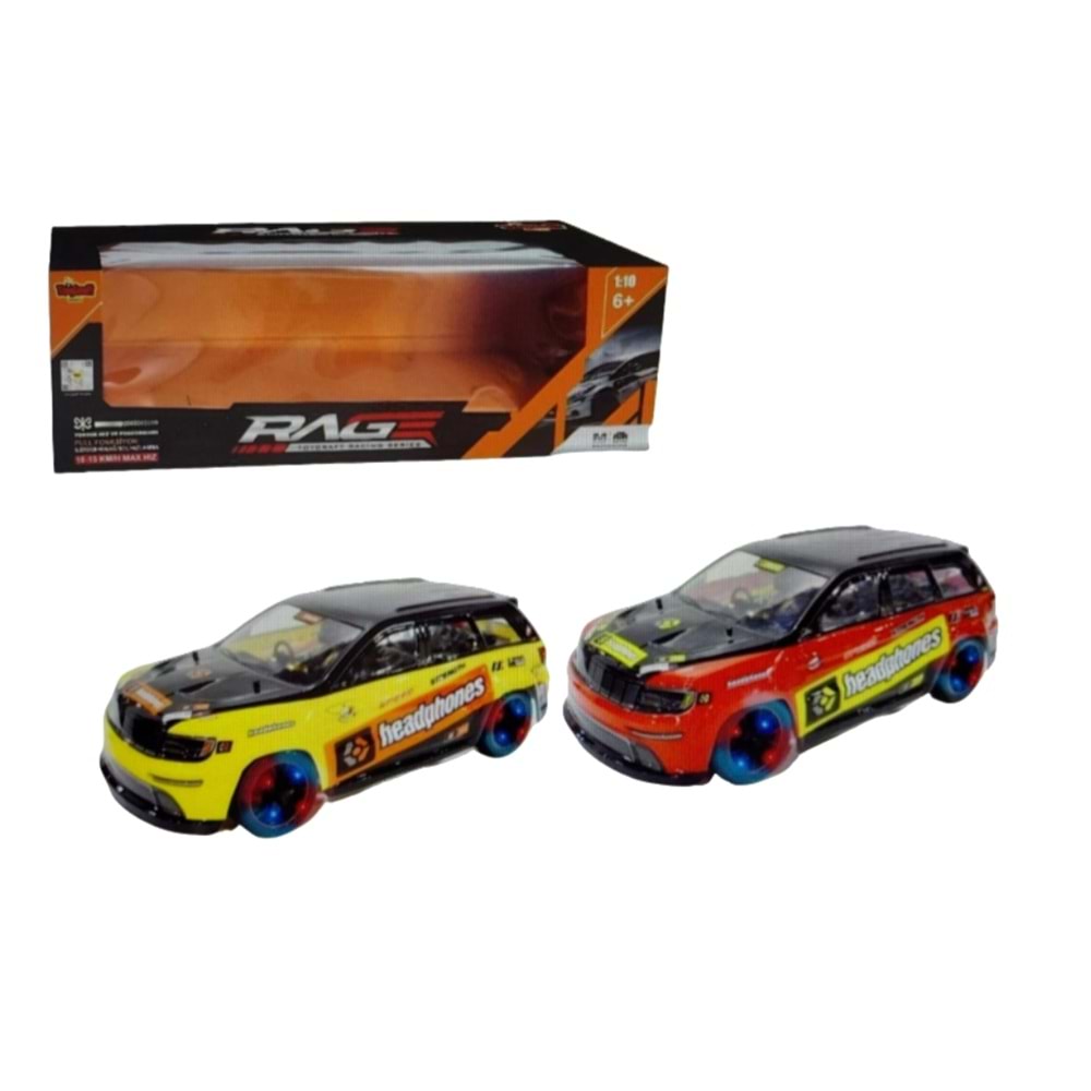 TOYCRAFT UZK RACİNG SERİ ARABA 1.10 10-15KM/H ESD998-43A *8