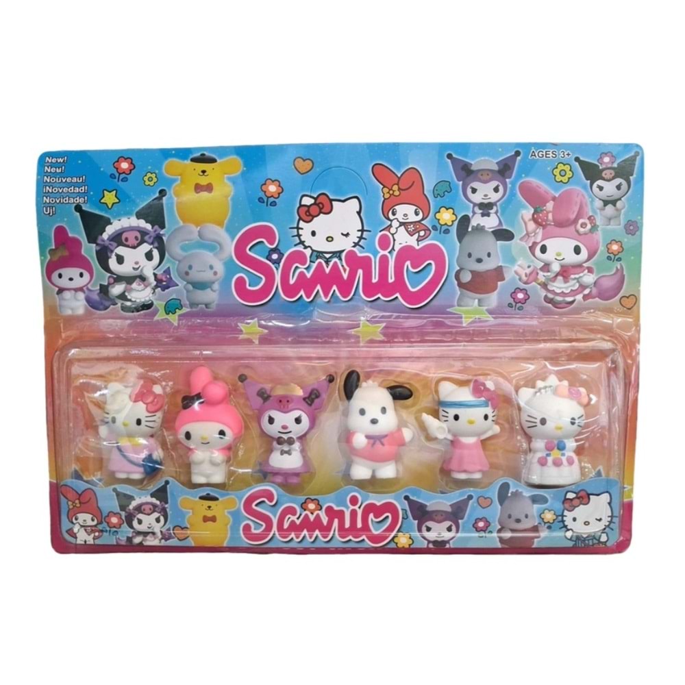 KUROMI 6Lİ KARTELA PAKET 49109 *120