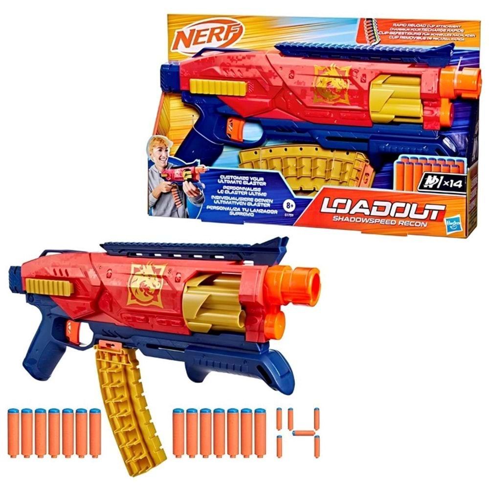 Hasbro Nerf Loadout Shadowspeed Recon G1759