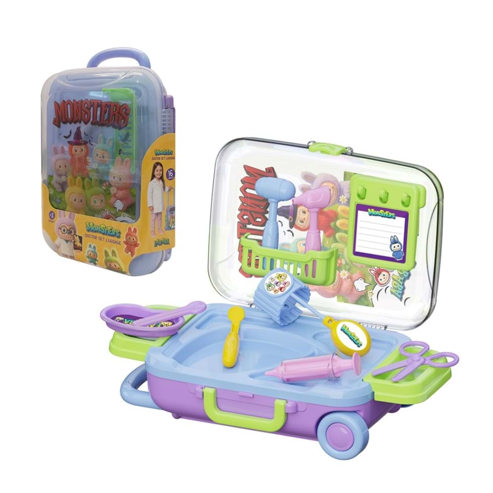 CANAVARLAR GÜZELLİK SET SIRT ÇANTASI 04090 *12