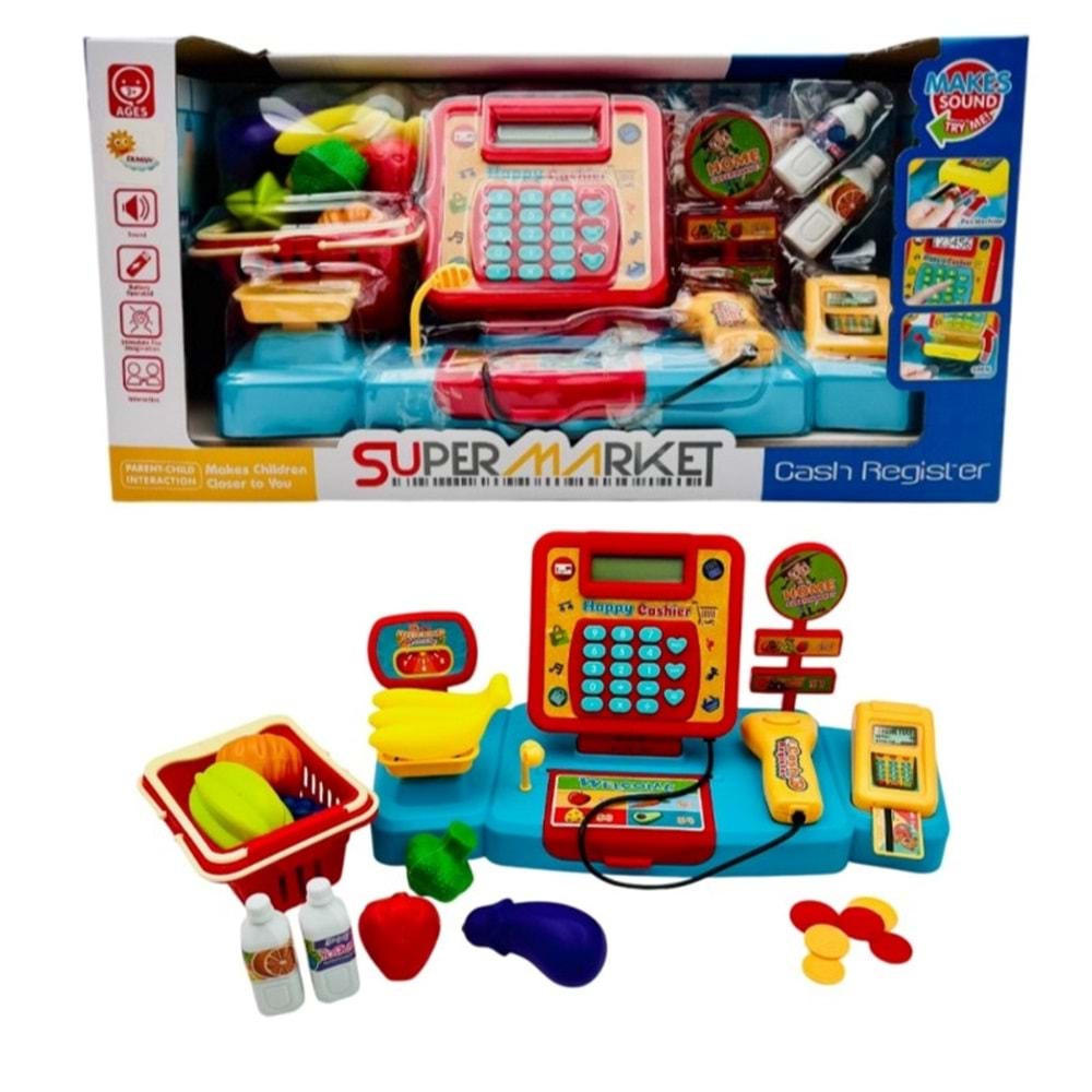 PİLLİ DİJİTAL EKRANLI YAZAR KASA 71022-116 *18