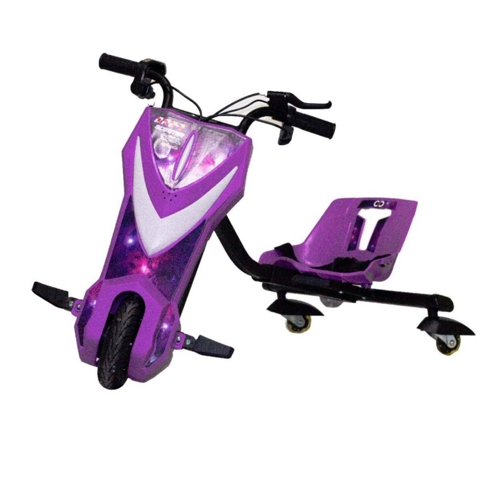 COOL WHEELS ŞARJLI DRİFT SCOTER (LİLA) FR60270 *1