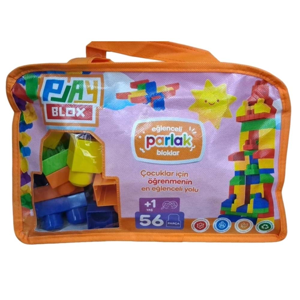 PLAYBLOX BLOCK SHINE 56 PCS BAG GIRL BOYS 2892 *12