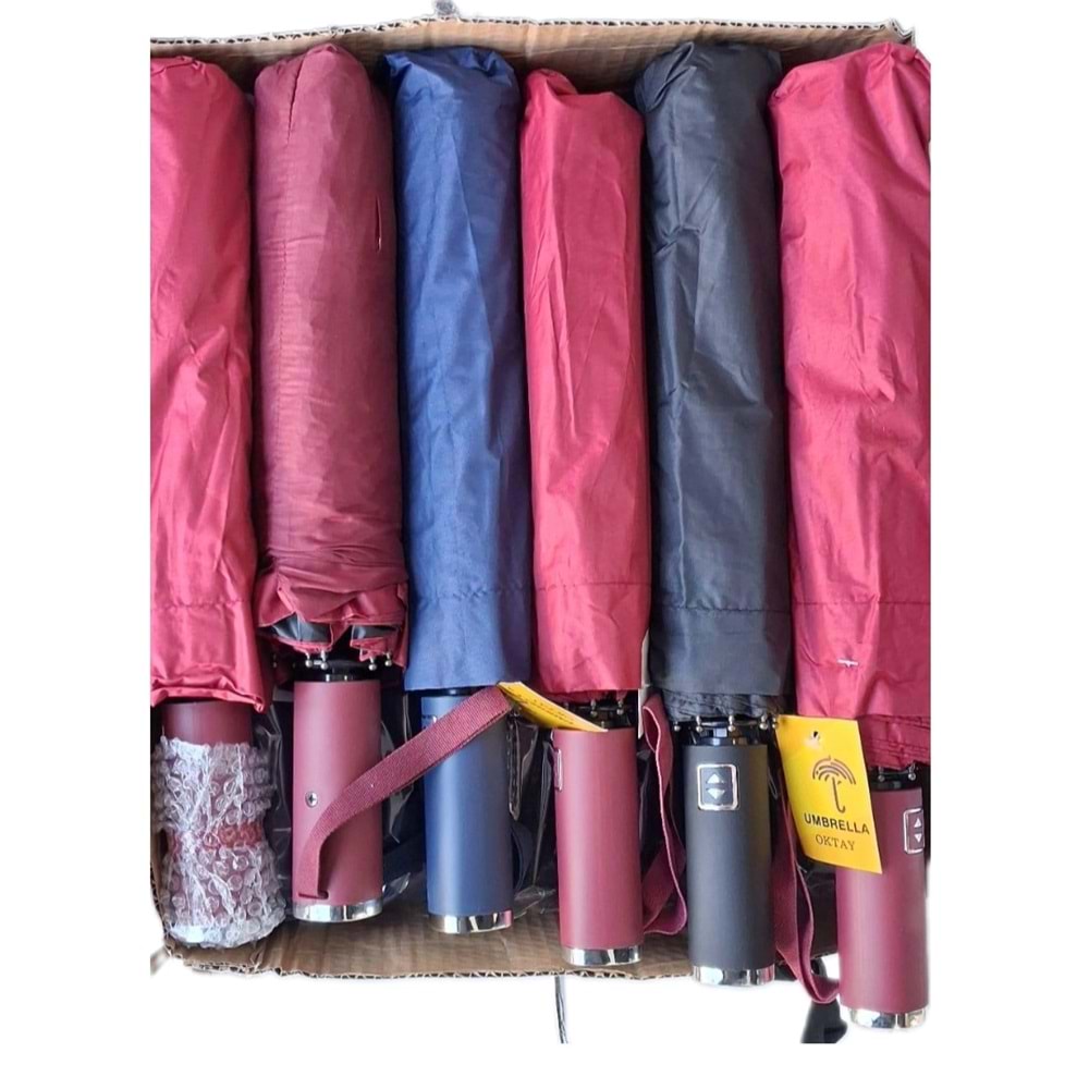 TAM OTOMATİK AA+ LÜX ŞEMSİYE KARIŞIK RENK OKTAY-2 *60