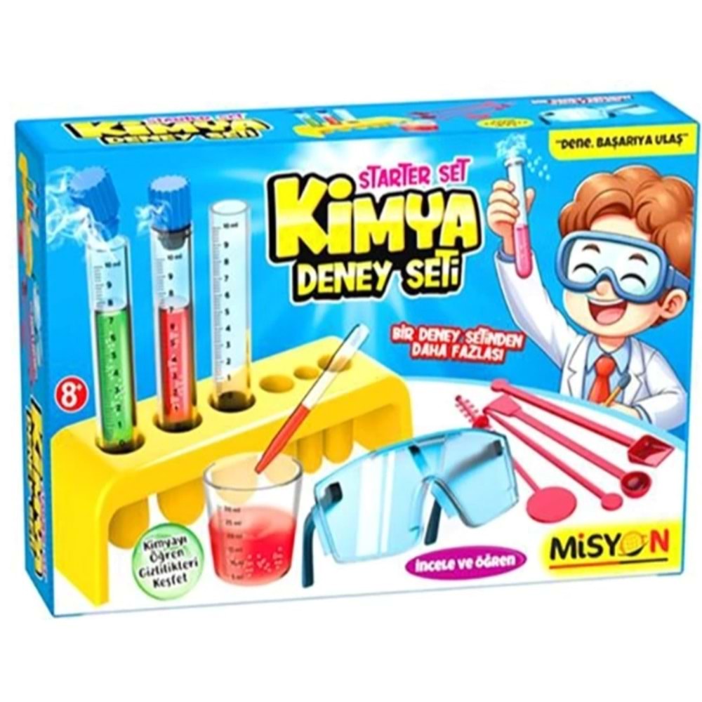 KİMYA DENEY SETİ MSY-6898 *32