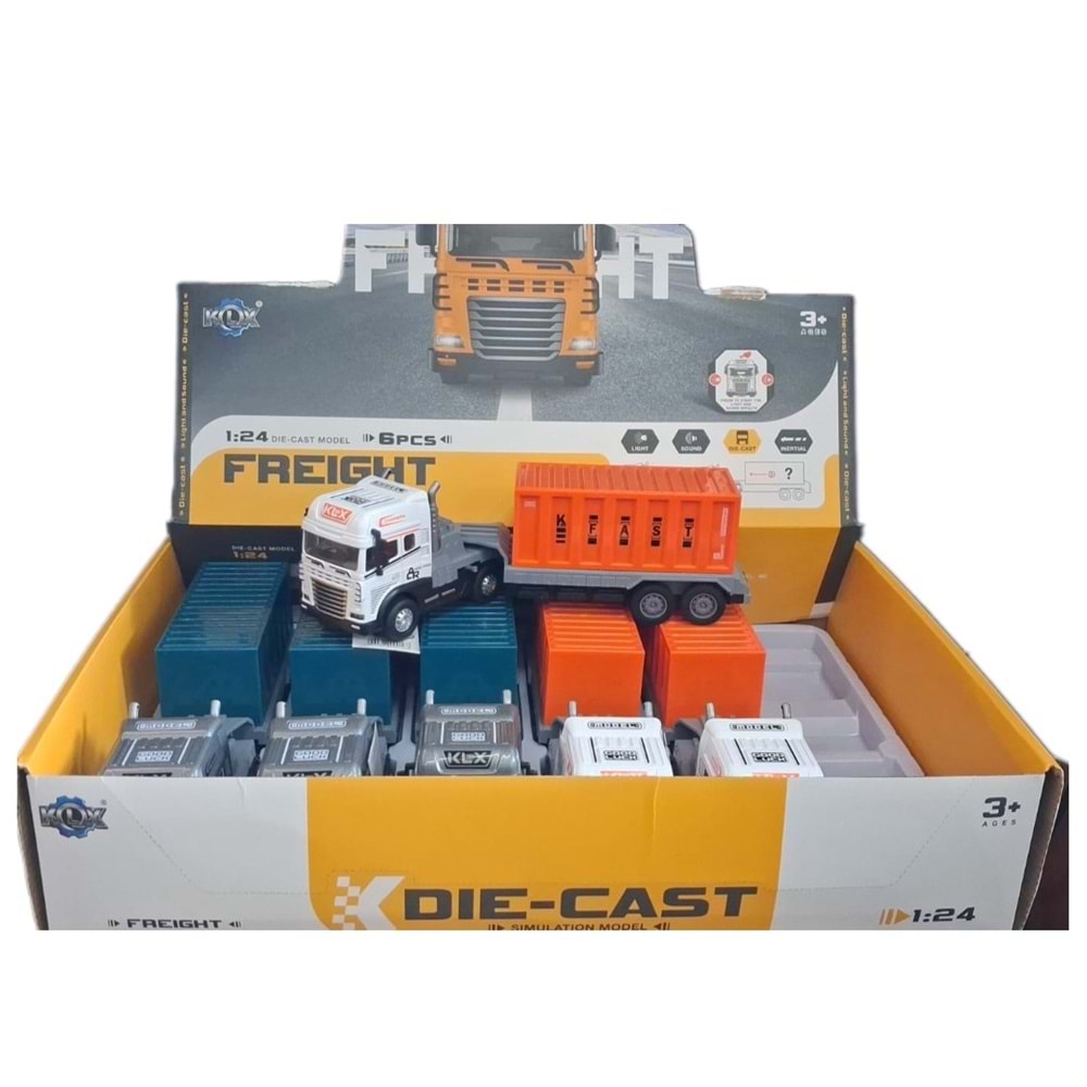 SÜRTMELİ TIR KONTEYNIR TAŞIYICI SESLİ IŞIKLI KLX800-217 *48