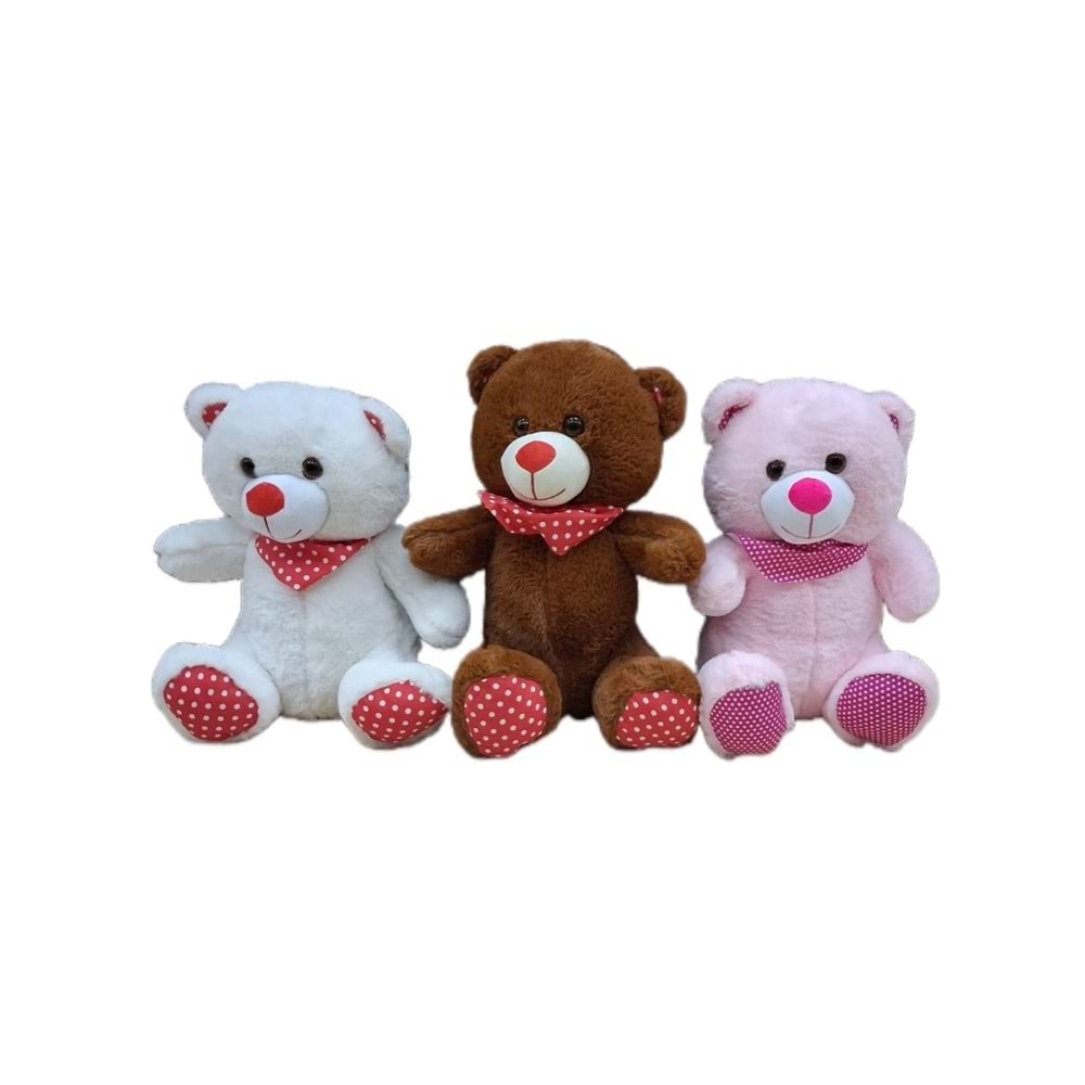 PELUŞ 35 CM FULARLI AYICIK 04058 *60
