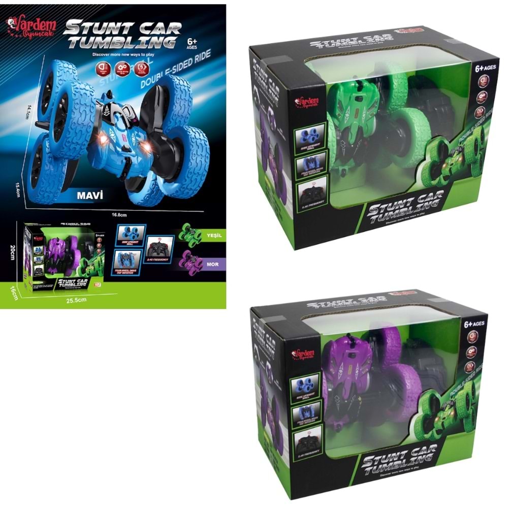 UK FF SARJLI 2.4G 6 TEKER AKROBAT HG6-03 *18