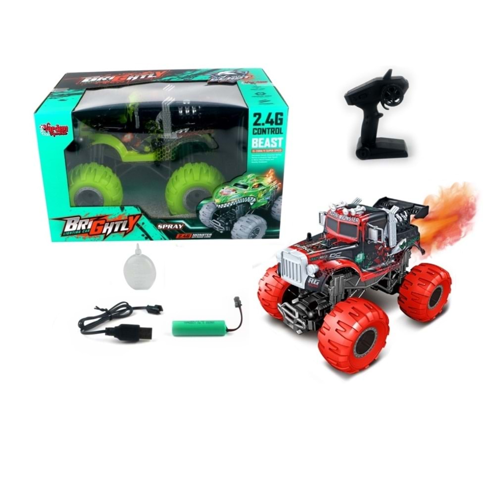 UZK FF SARJLI 2.4G ISIKLI,BUHARLI JEEP RQ3049 *6