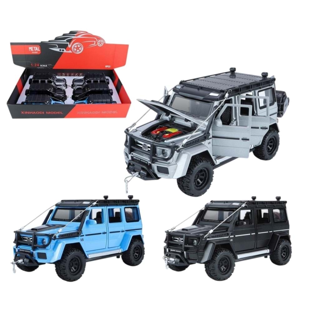 1:24 C-B ISIKLI-SESLI MODEL OFF XHD-B2421 *24