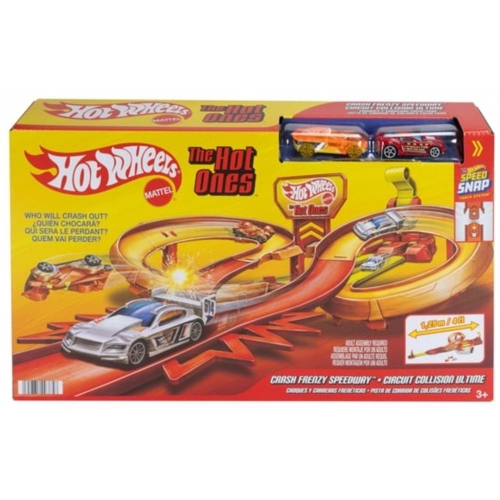 HW HOT WHEELS RALLİ KAZASI YARIŞ PİSTİ SETİ JFD11 *2