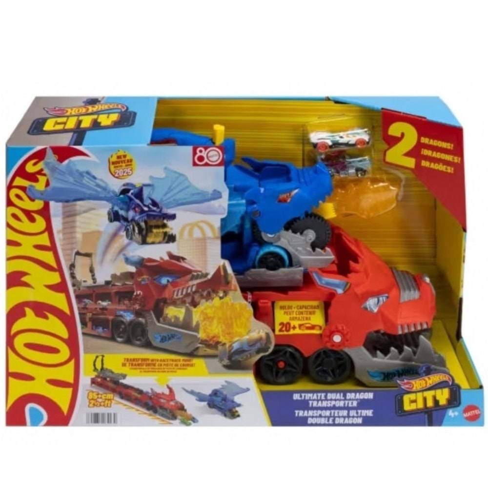 HW HOT WHEELS CİTY ULTİMATE DRAGON JBM72 *2