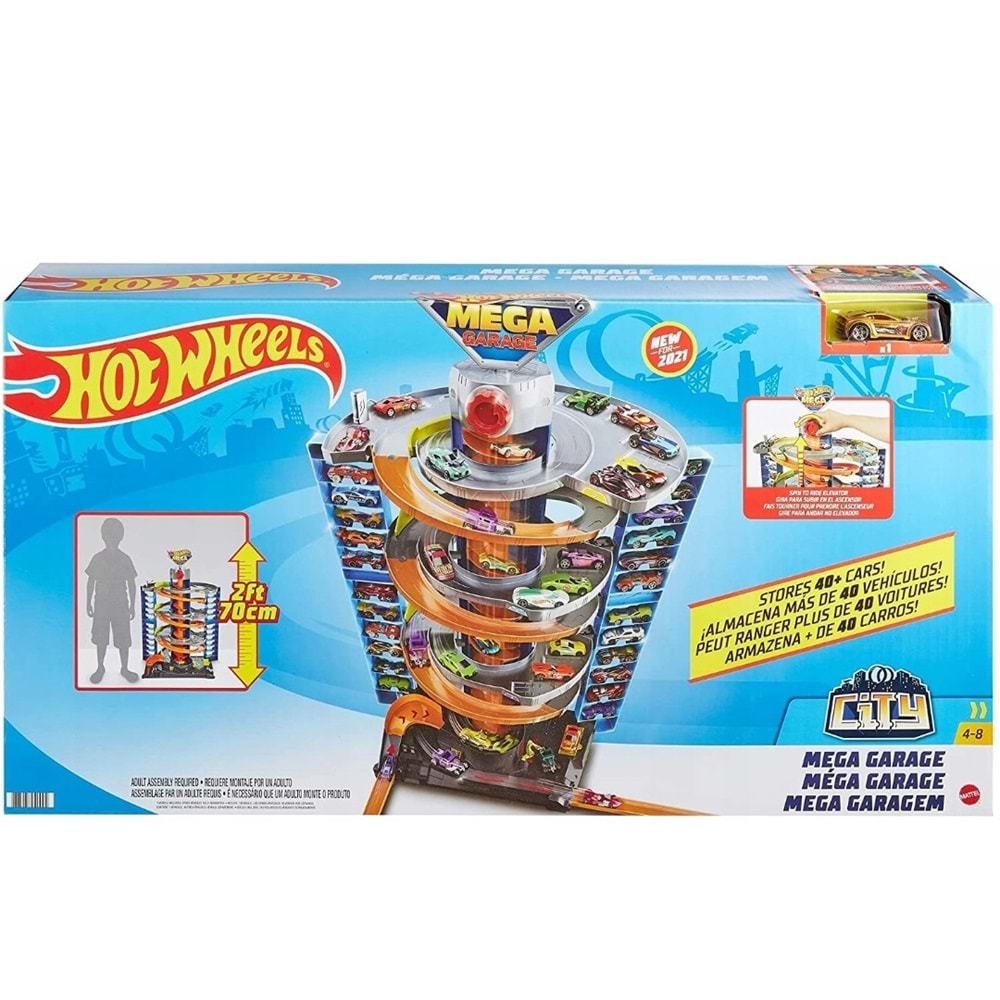 HW HOT WHEELS MEGA GARAJ GTT95 *2