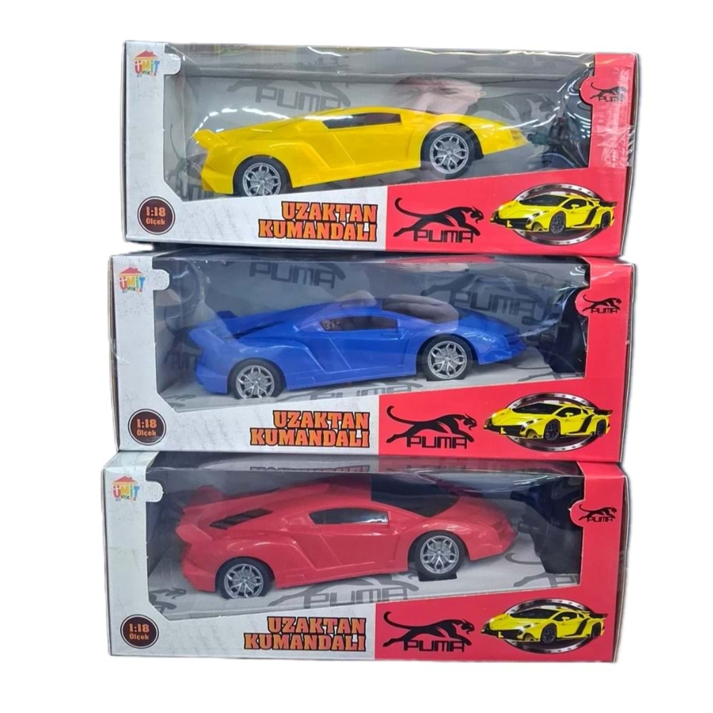 PUMA 4 FONKSİYONLU UZAKTAN KUMANDALI ARABA PM-2025 *48