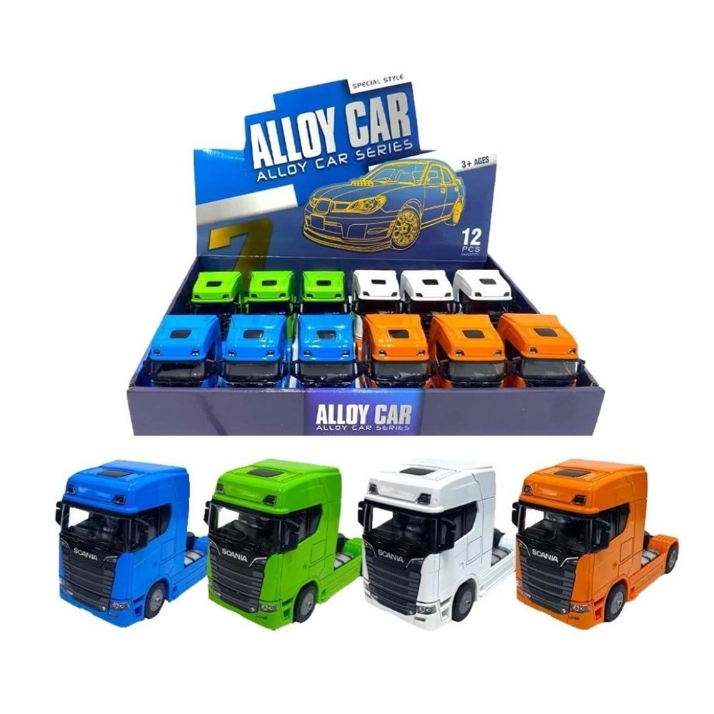 METAL SCANIA TIR KAFASI IŞIKLI SESLİ JS1081 *144