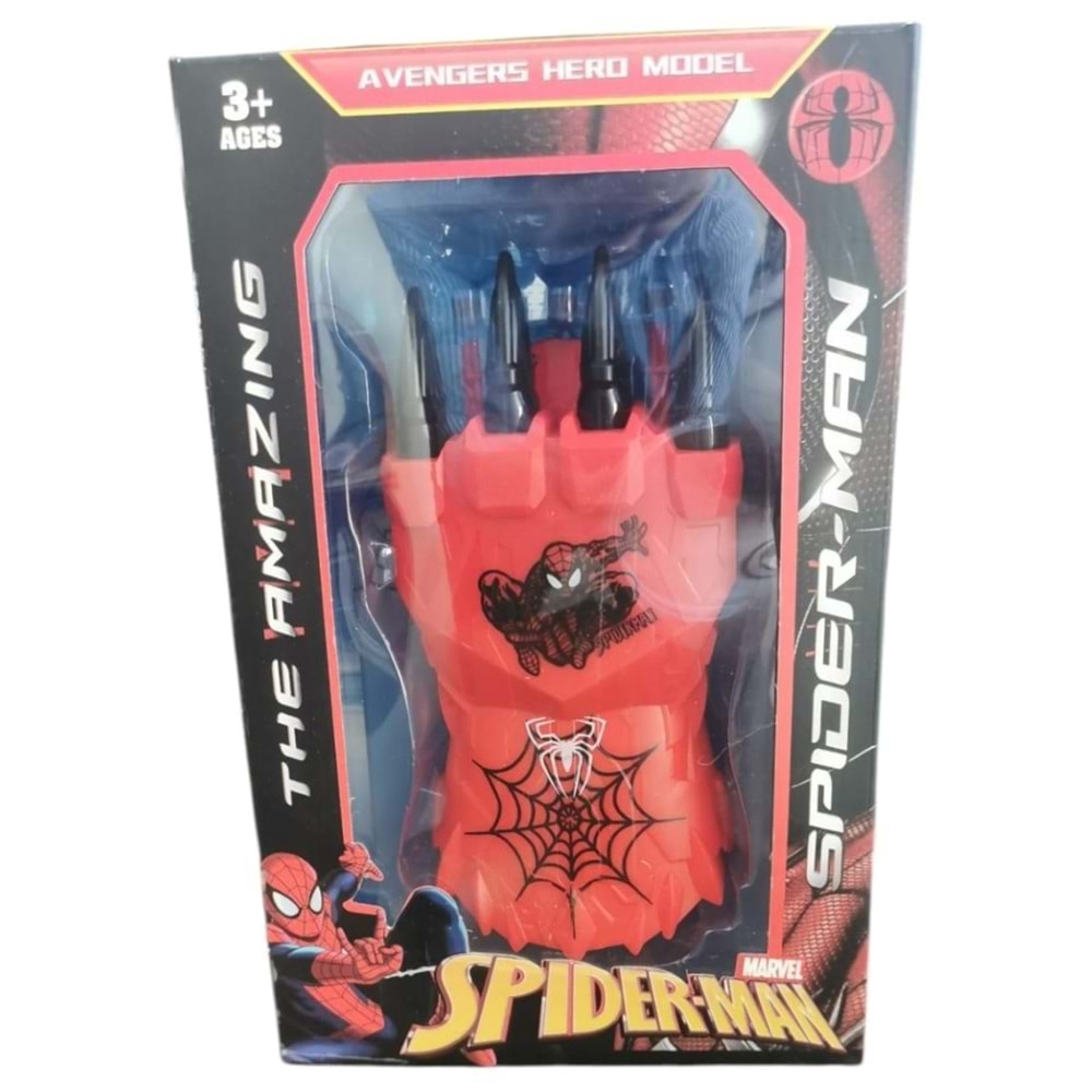 KUTULU OK ATAN SPIDERMAN ELDİVEN FAB.1242 *60