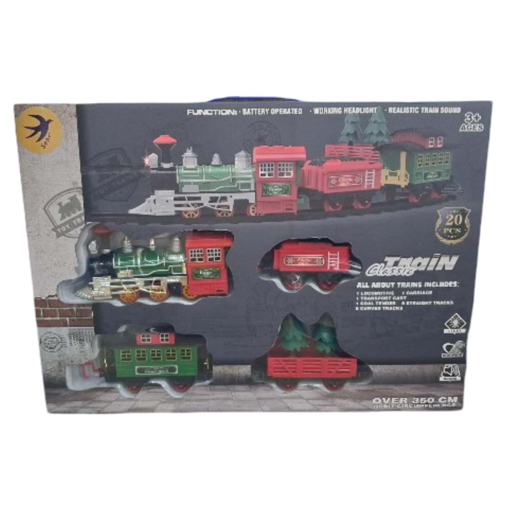 RAYLI TREN CLASSİC 20 PARÇA 8573A *8