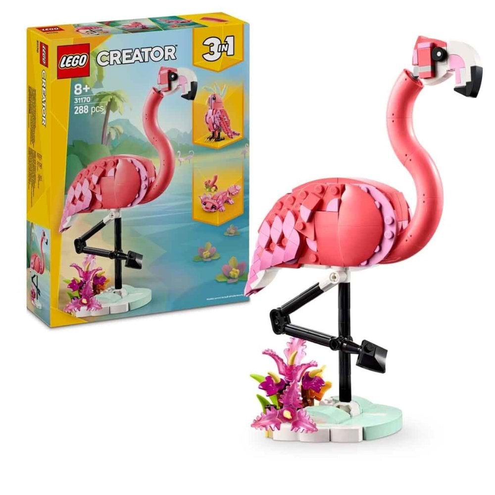 LEGO PEMBE FLAMİNGO LMC 31170