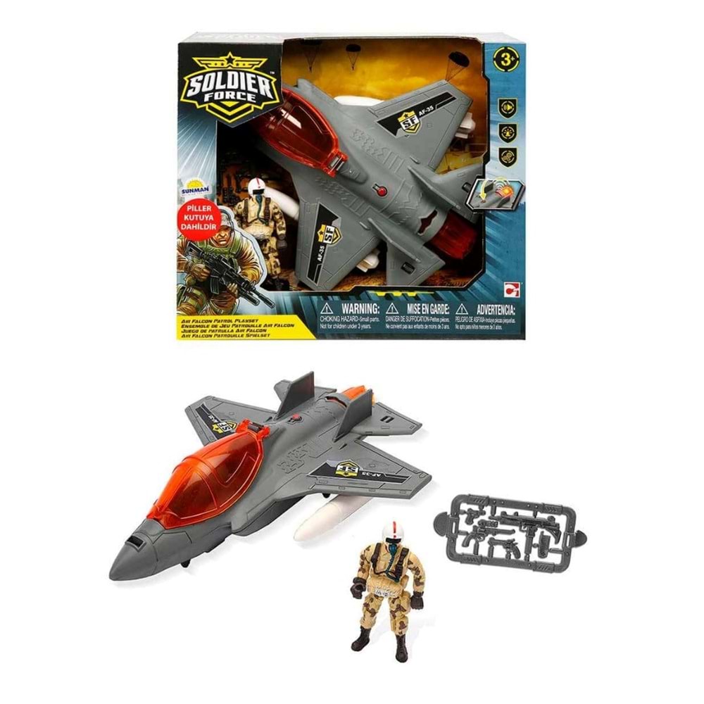 SOLDIER FORCE AIR ATACK 1FGR SESLİ IŞIKLI 54560 *8