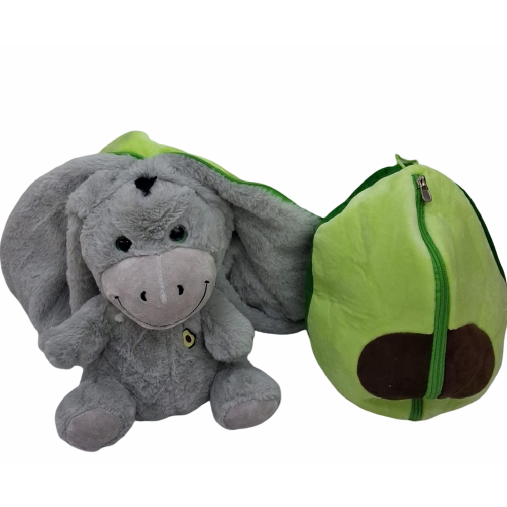 PELUŞ 27 CM AVAKADO FERMUARLI KÖPEK PL62383 *40