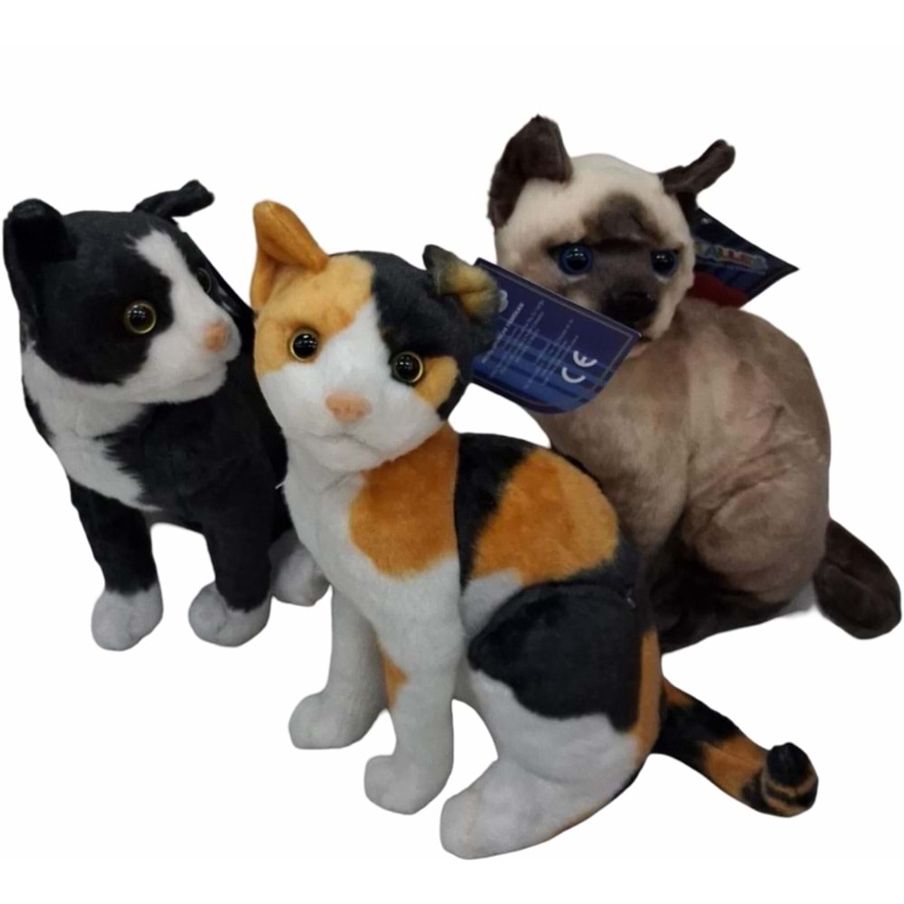 PELUŞ 43 CM KEDİ PL62441 *40