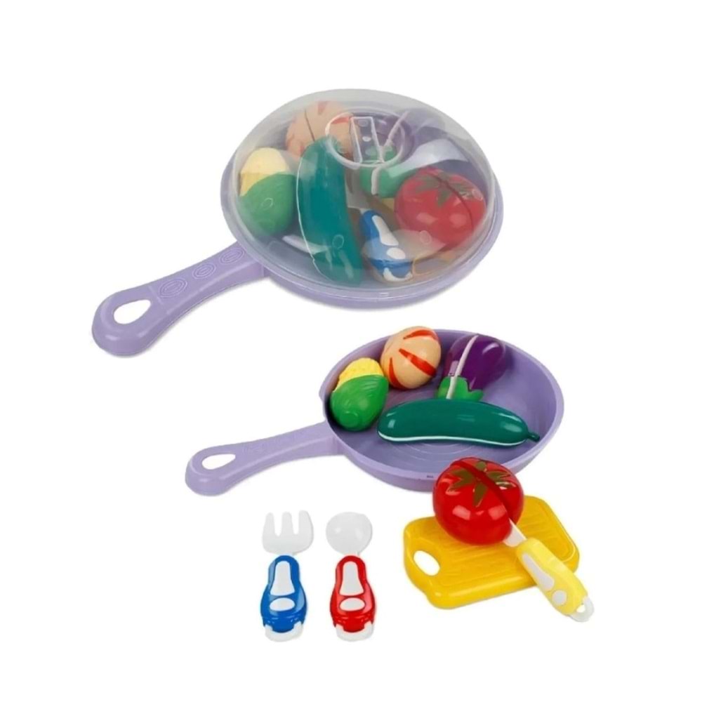 KESİLEBİLEN 15 PARÇA MEYVE&SEBZE UTR007-TAVA *48