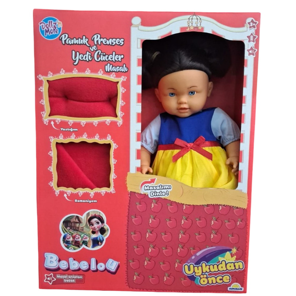 BEBELOU UYKUDAN ÖNCE DOLGU MASAL ANLATAN PRENSES 40022 *6