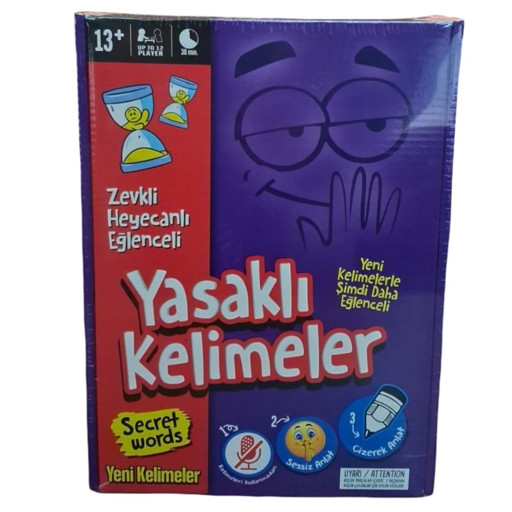 YASAK KELİMELER OYUN MK 230588 *48