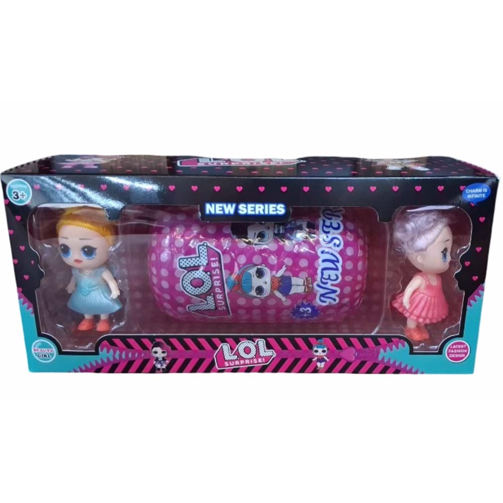 KUTULU 2 Lİ BEBEK KAPSÜL LOL 4026 *72