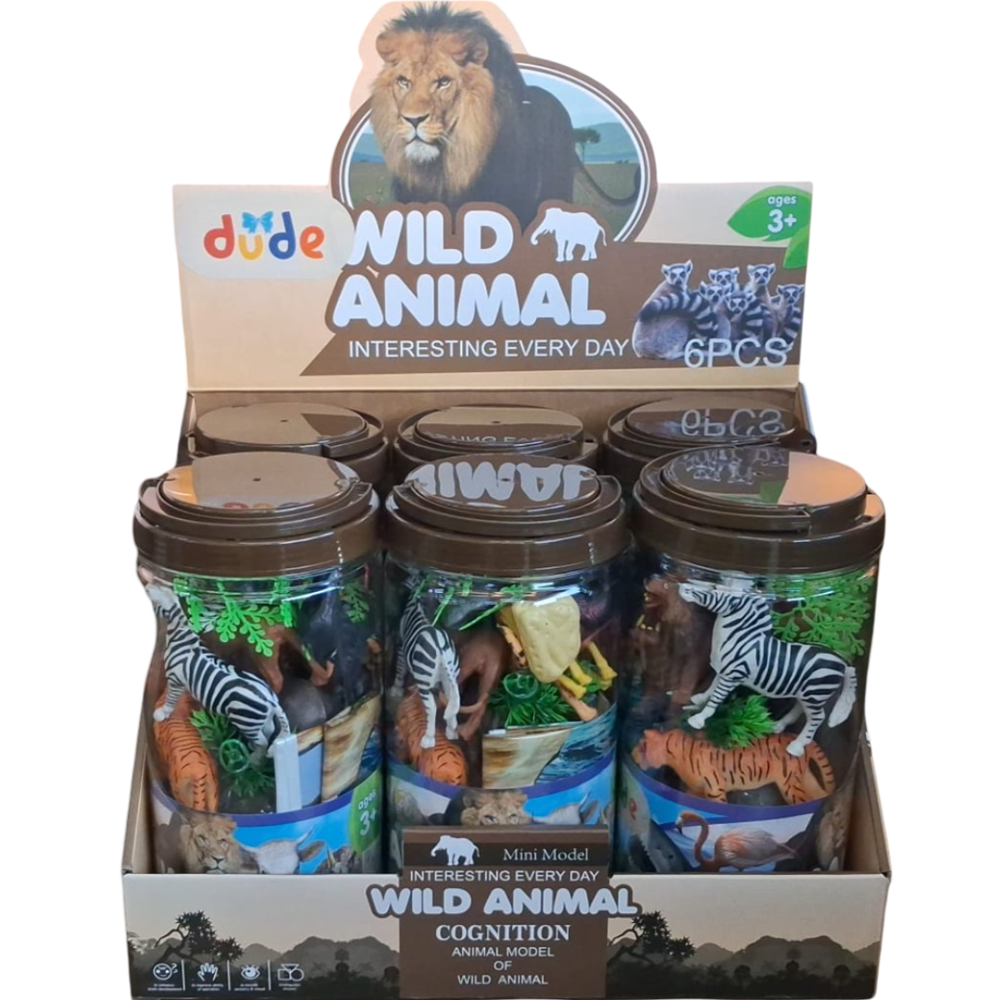 SEHER BÜYÜK PVC KUTU VAHŞİ HAYVANLAR YS716-2 *36