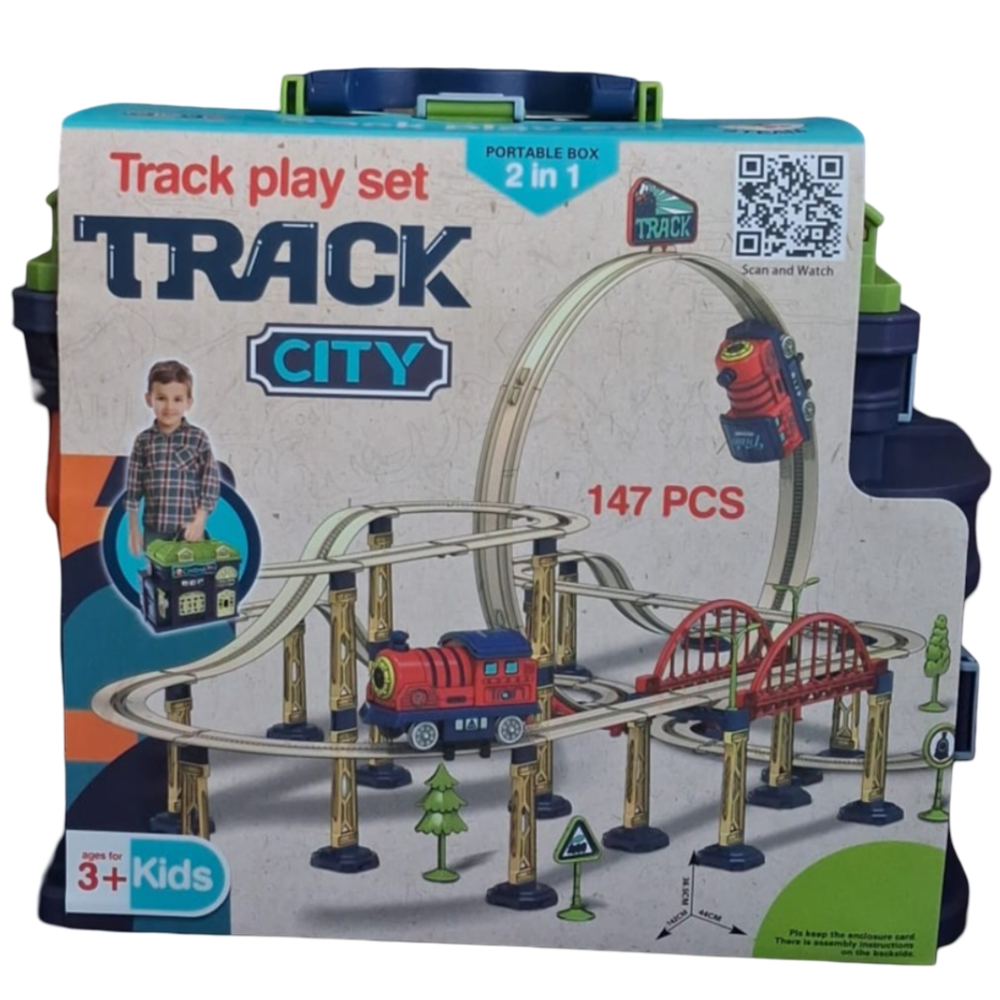 SEHER 147 PARÇA PİLLİ TREN SETİ ÇANTALI SH40597 *12