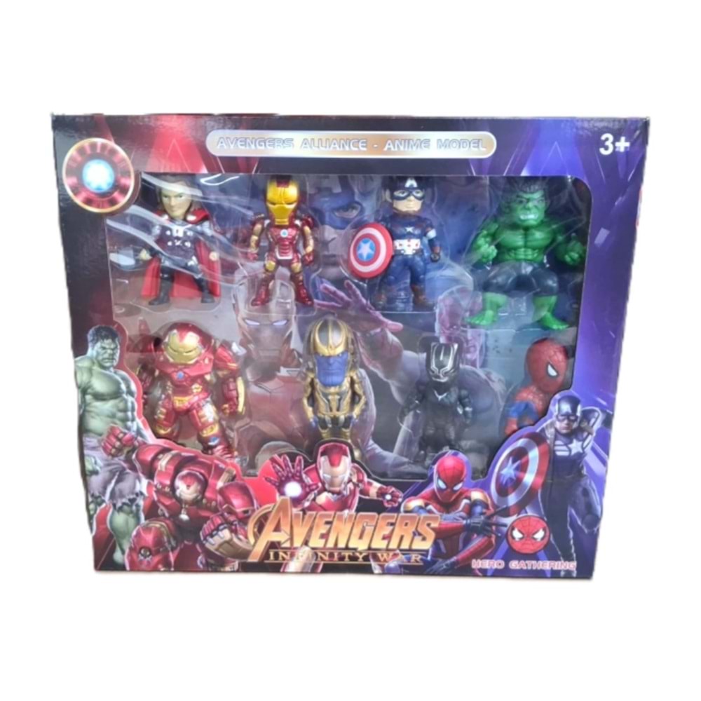 KUTUDA 8 Lİ AVANGERS SET 152 *40