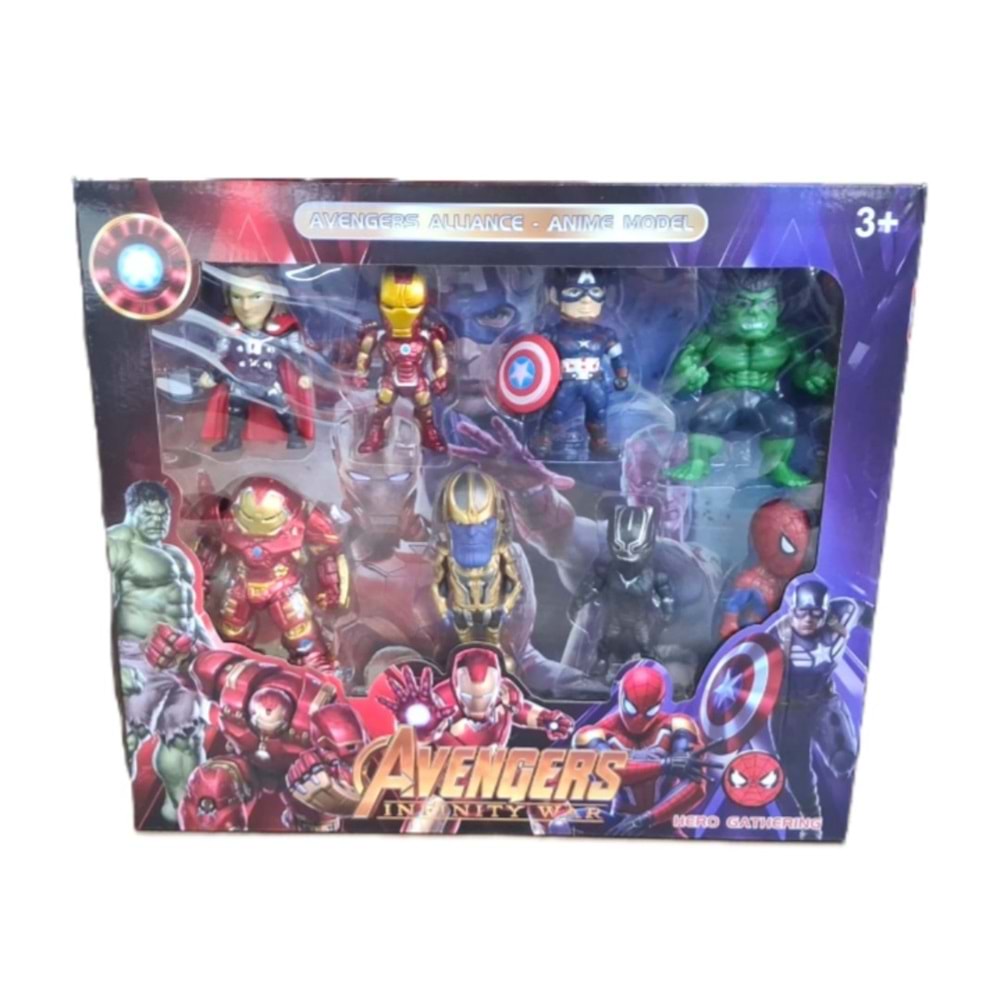 KUTUDA 8 Lİ AVANGERS SET 152 *40