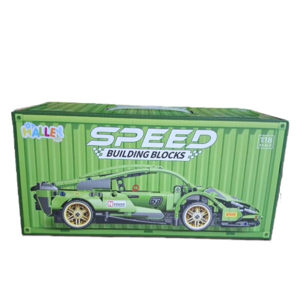 SEHER SPEED LEGO BLOK 1:18 BUILDING 451 PRÇ *24