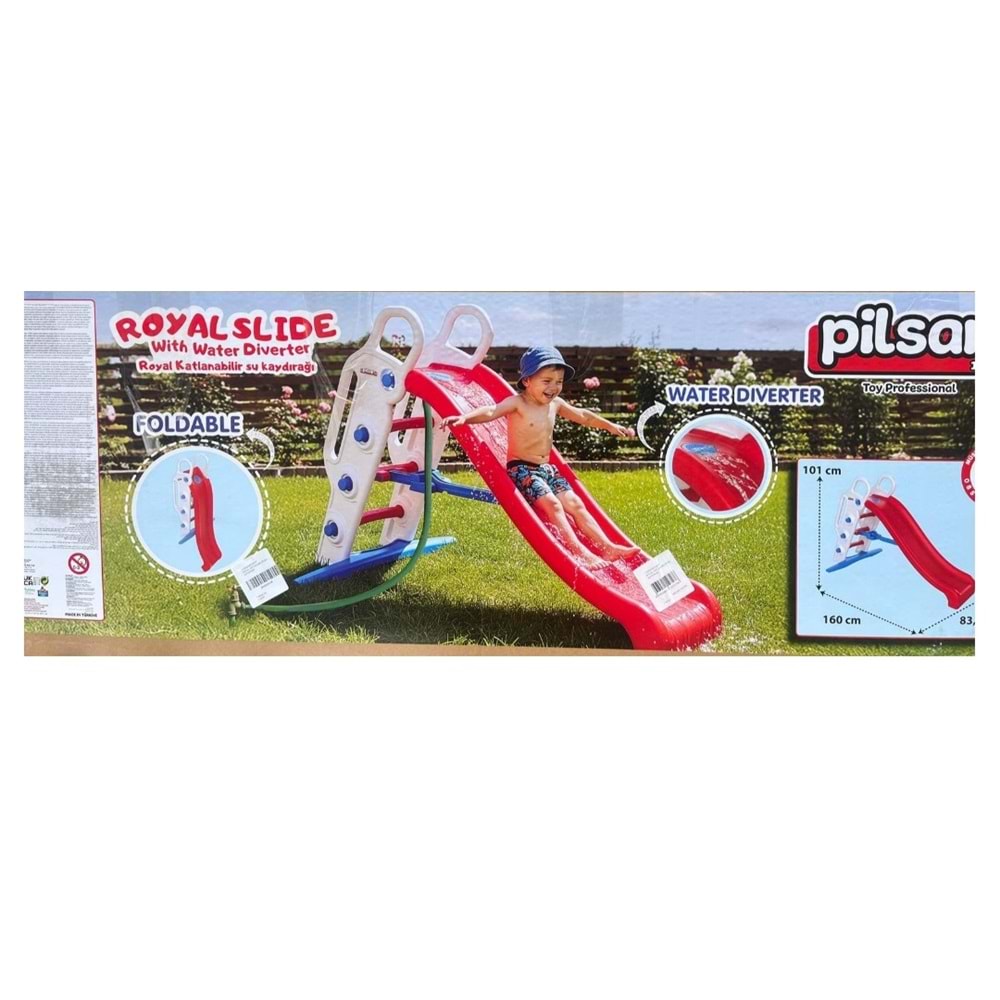 PİLSAN ROYAL KATLANABİLİR SU KAYDIRAĞI 06236-P *1