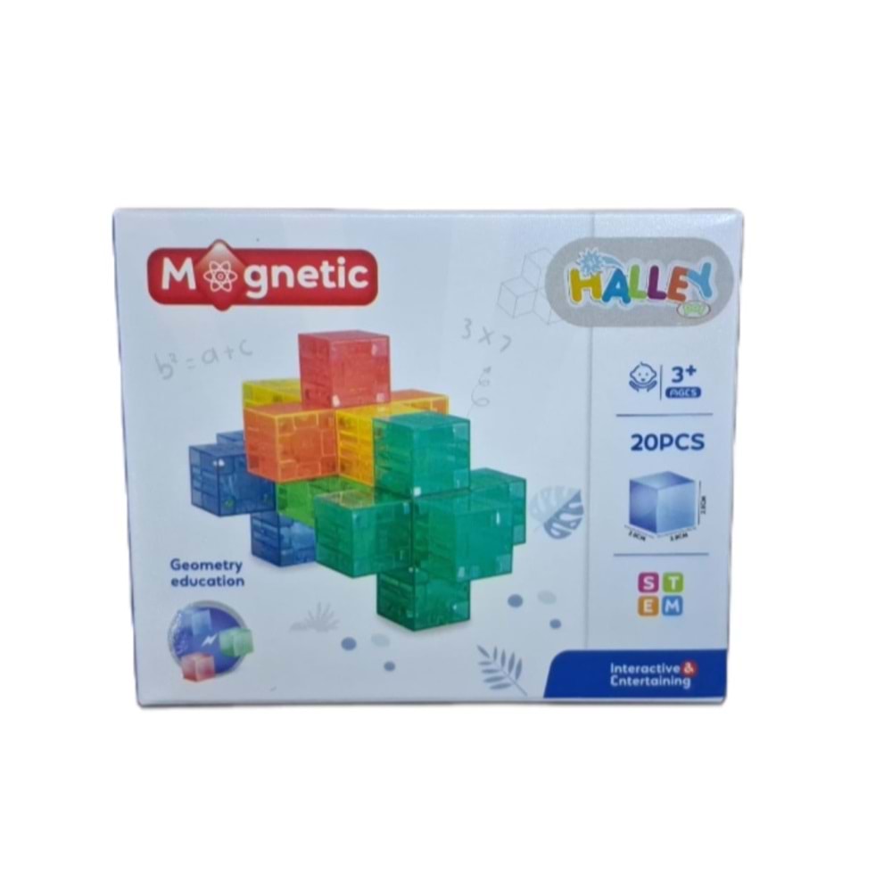 SEHER MAGNET YAPI BLOK SETİ 20 PARÇA SH59837 *72