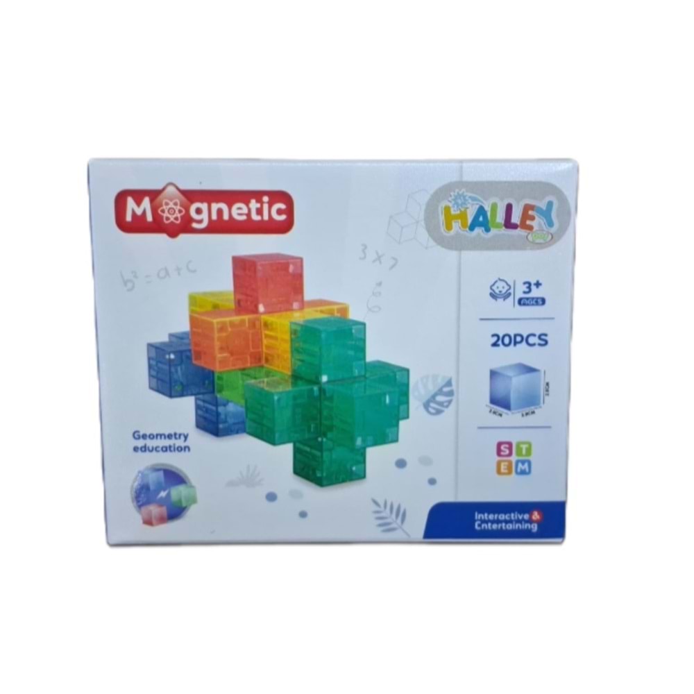 SEHER MAGNET YAPI BLOK SETİ 20 PARÇA SH59837 *72
