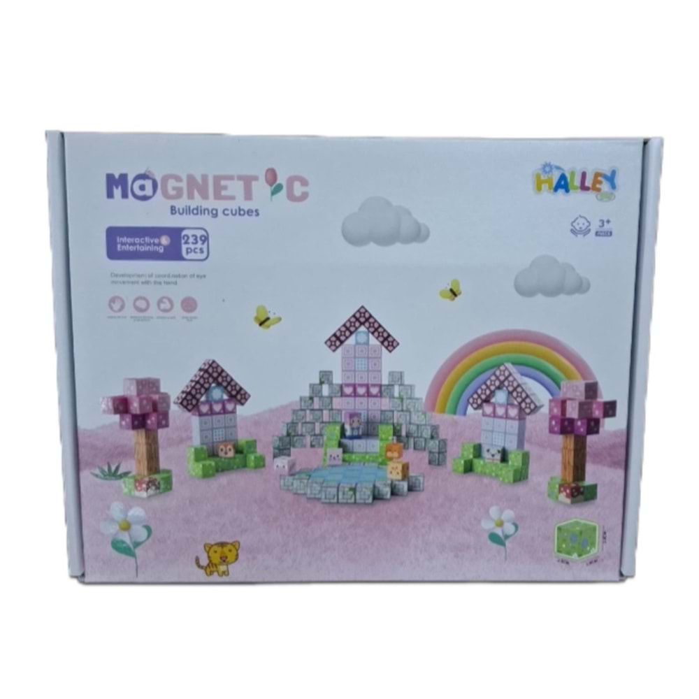 SEHER MAGNET YAPI BLOK SETİ 239 PARÇA SH59842 *24