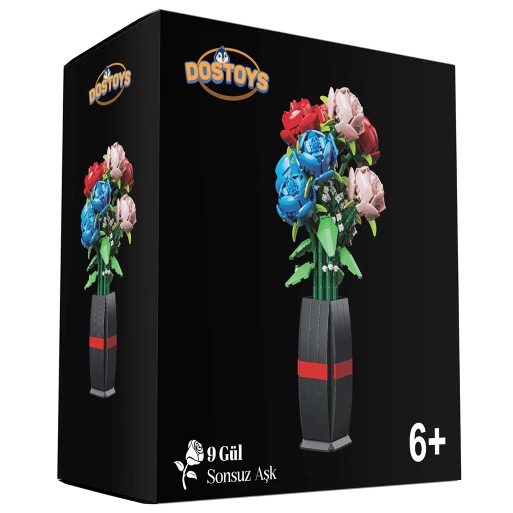 ÇİÇEK LEGO 9 LU GÜL BUKETİ 06289-101-3 *12