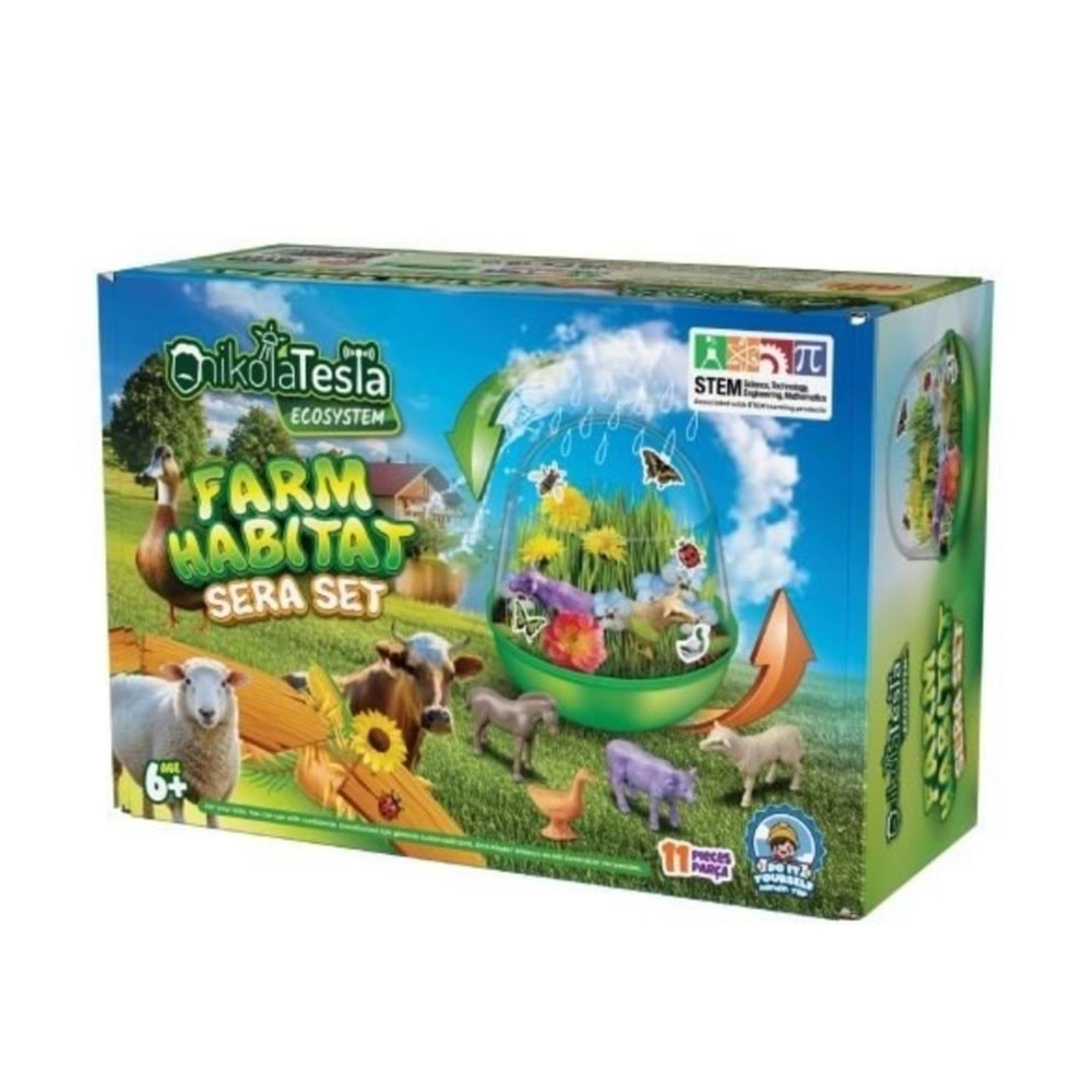 NİKOLA TESLA HABİTAT SERA SET FARM SERA SET 70133 *24