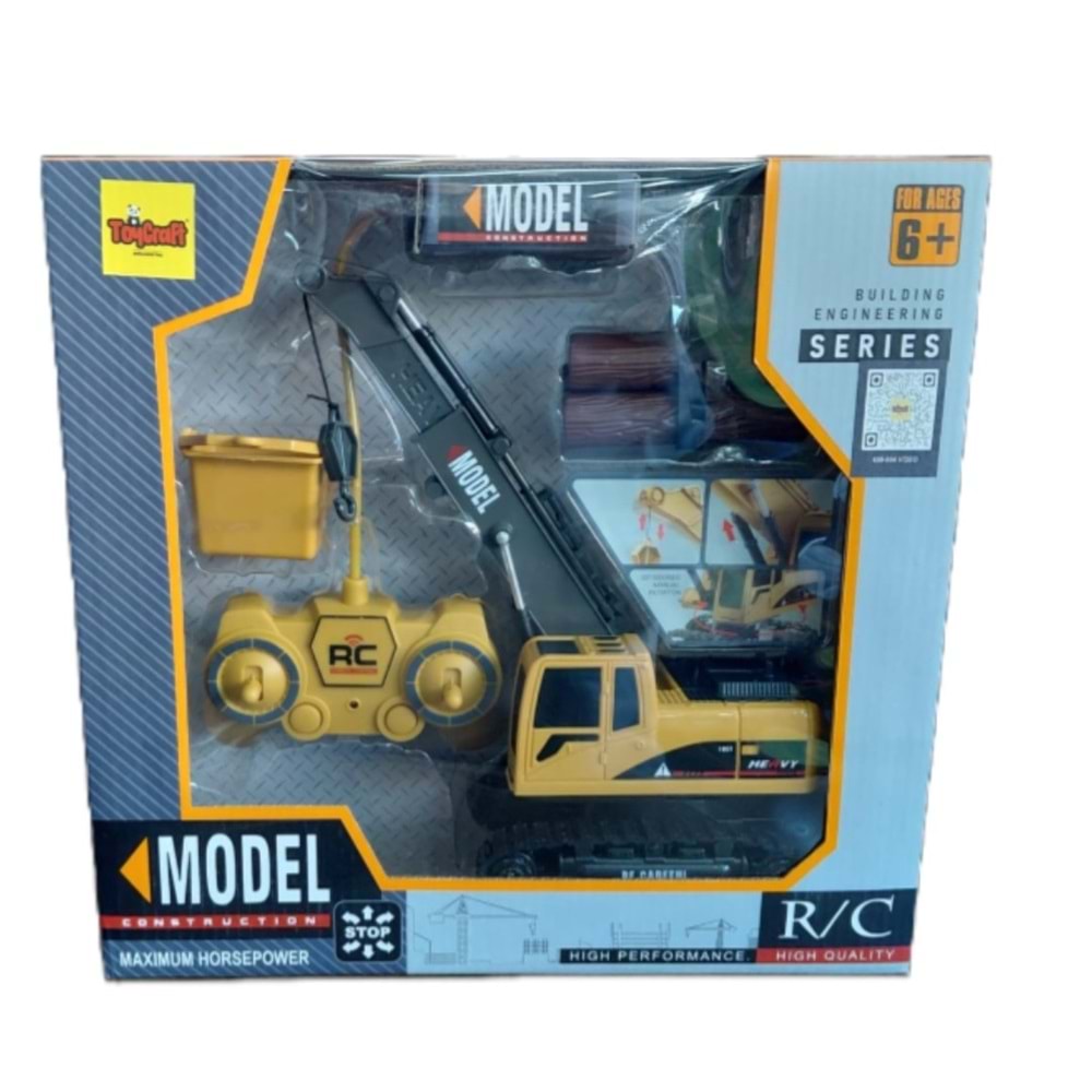 TOYCRAFT VİNÇ IŞIKLI MÜZİKLİ FUL FONKS. SARJLI 689-804 *12